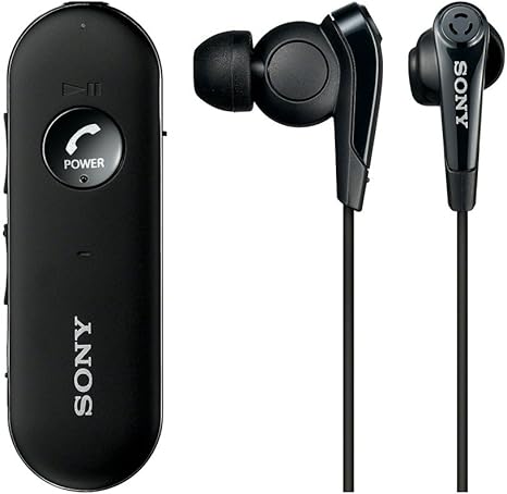 Sony Wireless Stereo Headset Black Mdr Ex31bn B Home Audio Theater Amazon Com
