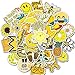 Vsco Yellow Cute Stickers for Hydro Flask[50pcs] Mini Ins Vinyl Sticker for Water Bottles Laptop Phone Case Computer Bike Helmet Car Motorcycle Bumper Luggage Helmet Skateboard Snowboard Gift for Kids