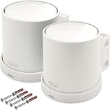 Mobilefox 2x Wall Mount Holder for TP-Link Deco X50 AX3000 Mesh WLAN WiFi Router view 1
