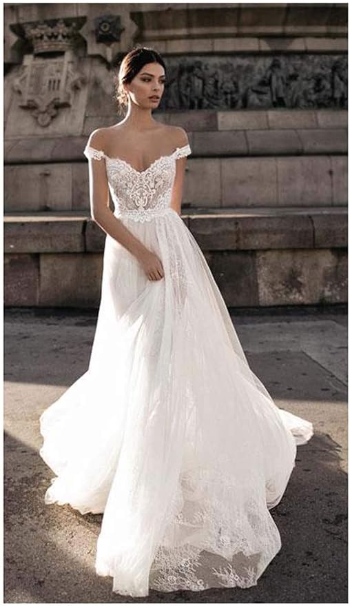 women's lace and tulle dress