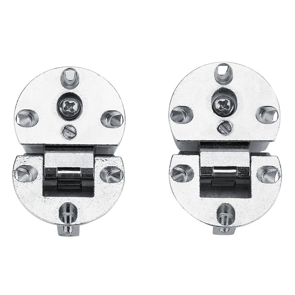 Raguso Folding Flip Top Hinge 2Pcs 90 Degree Zinc Alloy Door Flap Hinges Kitchen Bedroom Cupboard Cabinet Furniture HardwareHome hardware