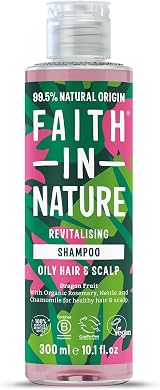 Faith In Nature Dragon Fruit Shampoo 300ml Revitalising Vegan Cruelty Free