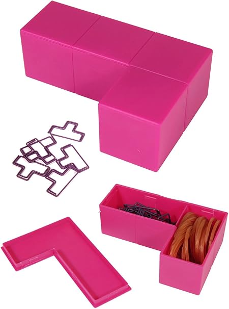 PAL Organizador de Escritorio Tetris, Objeto Geek: Amazon.es: Oficina y papelería