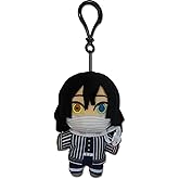 Great Eastern Entertainment Demon Slayer - Obanai Iguro Mini Plush w/Spring Hook 4.5" H