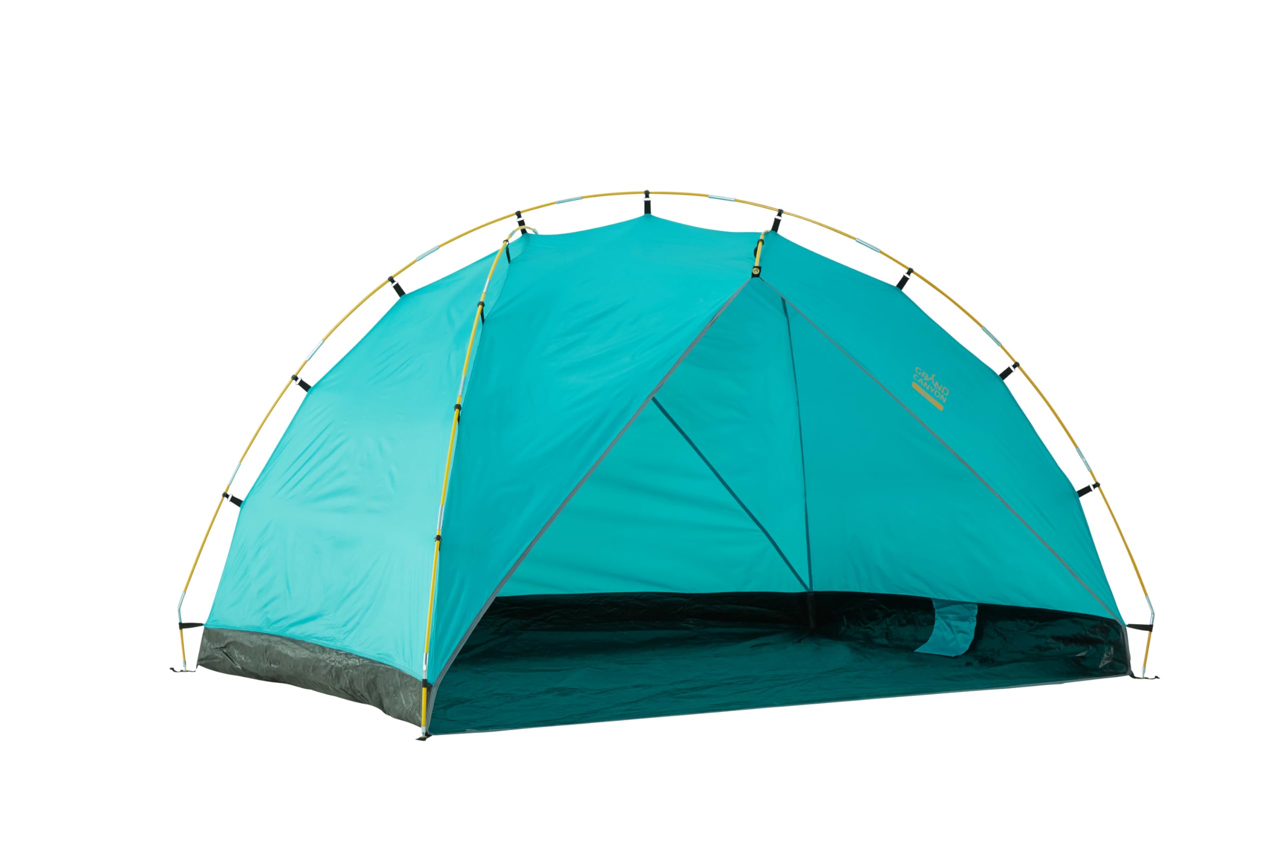 Grand Canyon TONTO BEACH TENT 3 - beach tent/beach shell 210 x 160 cm - Dome tent, UV50+, waterproof - Blue Grass (blue)
