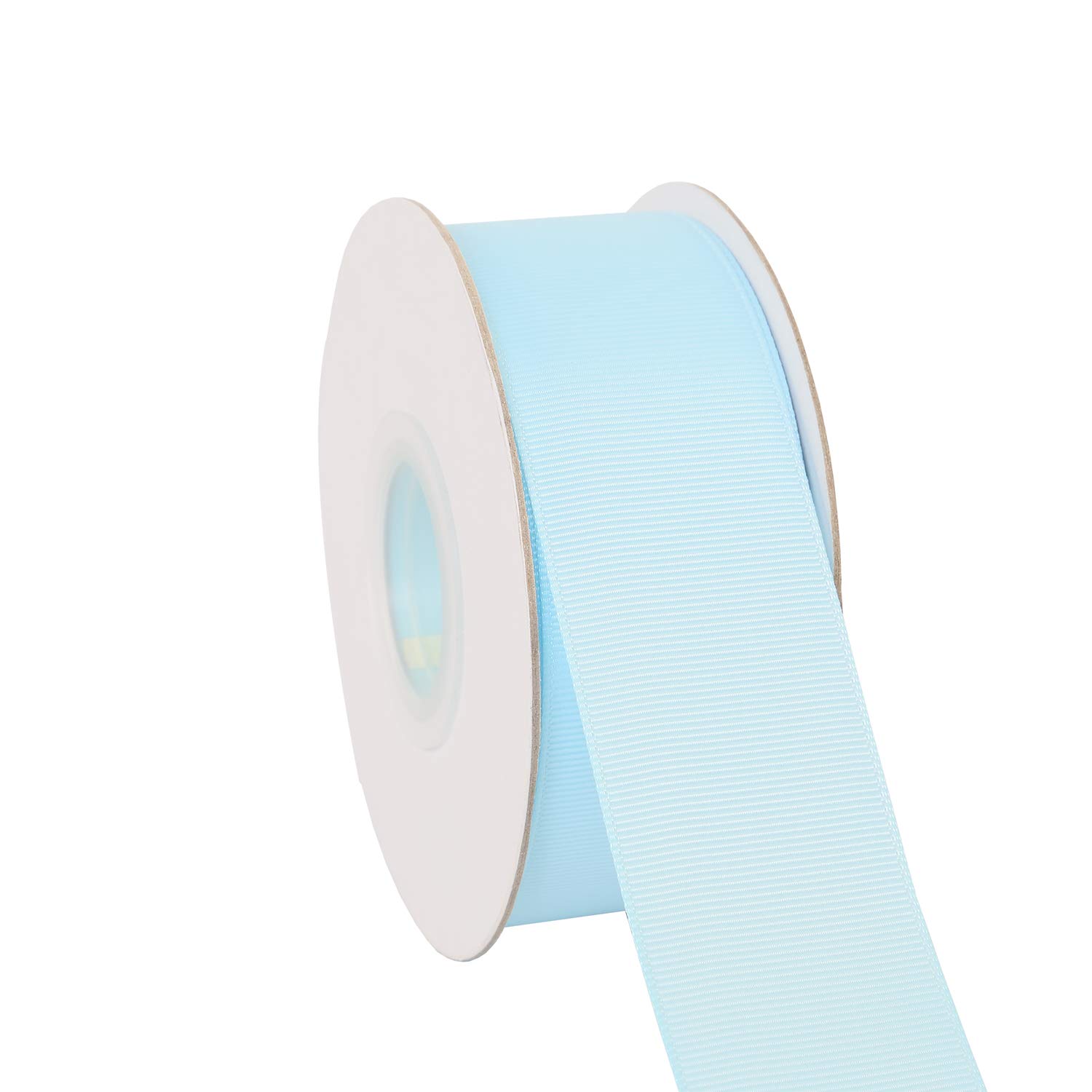 Ribbonitlux 38mm Wide Solid Grosgrain Ribbon 22 Meters (305-Light Blue, Set for Gift Wrapping, Party Decor, Sewing Applications, Wedding and Craft