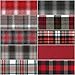 Mammoth Flannel Red 10 Fat Quarters Robert Kaufman Fabrics FQ-1451-10