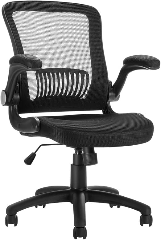 LANGRIA Mesh Office Chair, Ergonomic MidBack Design, Swivel Computer