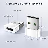 USB-C Female to USB-A Male Adapter 3Pack Charging Block view 5