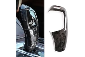 Forged Carbon Fiber Gear Shift Knob Cover for BMW F30 F20 F10 X3 X4 X6 | Black