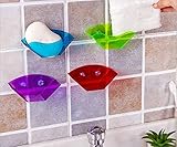 Drhob 1pcs New Pastel Pocket Rack Kitchen Shelf Space Saver Sink Storage Organizer（Multicolor random）