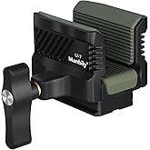 Manbily U-7 Shooting Saddle for Hunting Tripod, Aluminum Alloy Universal Rest Head Clamp Mount, Arca-Swiss Compatibility Base for monopod, Green