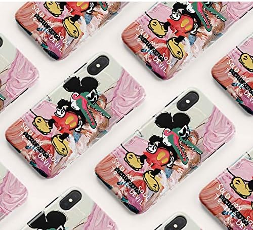 VIWIV For Iphone Case Xs Max Funny Illustration Graffiti Apple 6 / 6S / 7/8 Plus Protective Sleeve Shatter-Resistant Wear-Resistant Xr Mobile Phone Shell Influx New Exotic