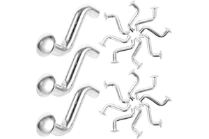 ULTECHNOVO 50pcs Pallet Rack Drop Pin, Heavy Duty Metal Safety Latch for Pallet Rack Shelving System Secure Locking Pins for 