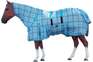 HILASON 75 Inches Horse Fly Sheet Ultra Violet Rays Protect Mesh Bug Mosquito Summer Spring | Fly Sheet | Fly Sheet for Horses | Bug and Mosquito Protection | Fly Sheet for Horse