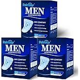 TIEJIANDAN Deodorizing Incontinence Pads for Men,Professional Urine Shields Daytime&Overnight 3.5/7 Fl Oz,Mens Pads for Leakage 3 Boxes of 12,Odor Control&Disscreet Leakage Protection Guards IP002
