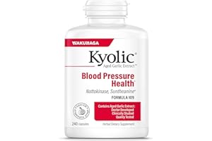 Kyolic Aged Garlic Extract Formula 109, Blood Pressure Health*, 240 Capsules