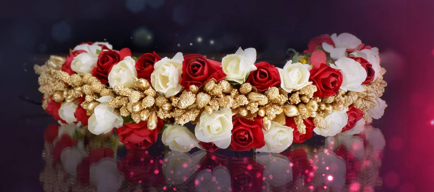 Buy Aasa Wedding Hair Accessories Flowers For Bun Making Hair