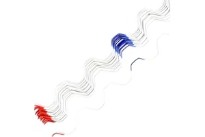 letsFix Wiggle Spring Wire (20-Pack) for Greenhouse, Work with Lock Channel, PVC Coated Greenhouse Covering for Attachment of Shade Cloth and Plastic Poly Film