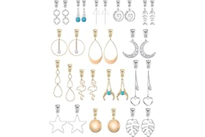 TAMHOO 15 Pairs Clip on Earrings for Women Trendy,Lightweight Clipon Earring Set in Silver and Gold Tone