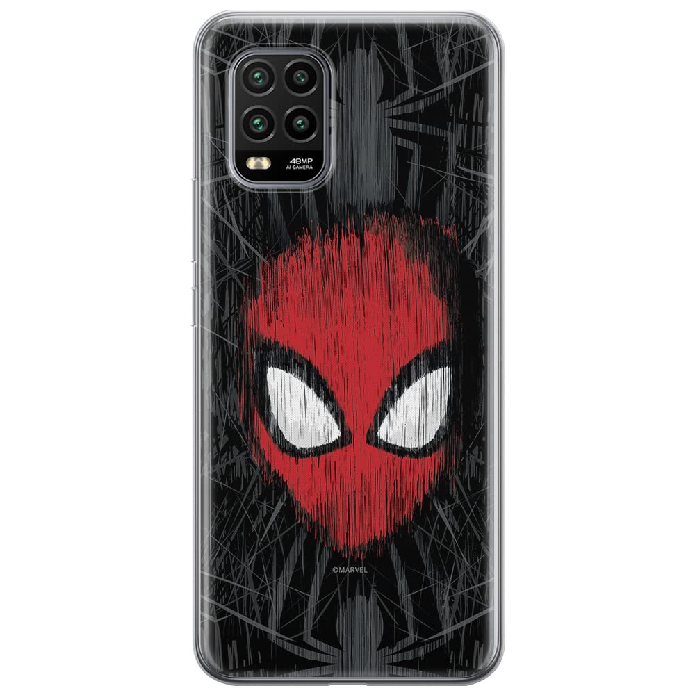 ERT GROUP mobile phone case for Xiaomi MI 10 LITE original and officially Licensed Marvel pattern Spider Man 002 optimally adapted to the shape of the mobile phone, case made of TPU