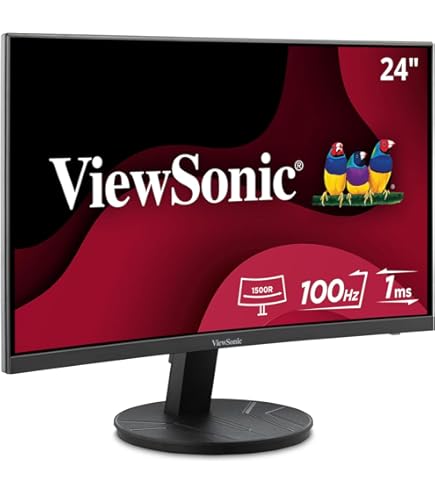 Amazon.com: ViewSonic VA2447-MH 24 Inch Full HD 1080p Monitor with