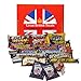 British Foods Worldwide Best of British Chocolate Gift Box 25 Bars 980g (2.16lbs) | Cadbury, Nestlé, Mars