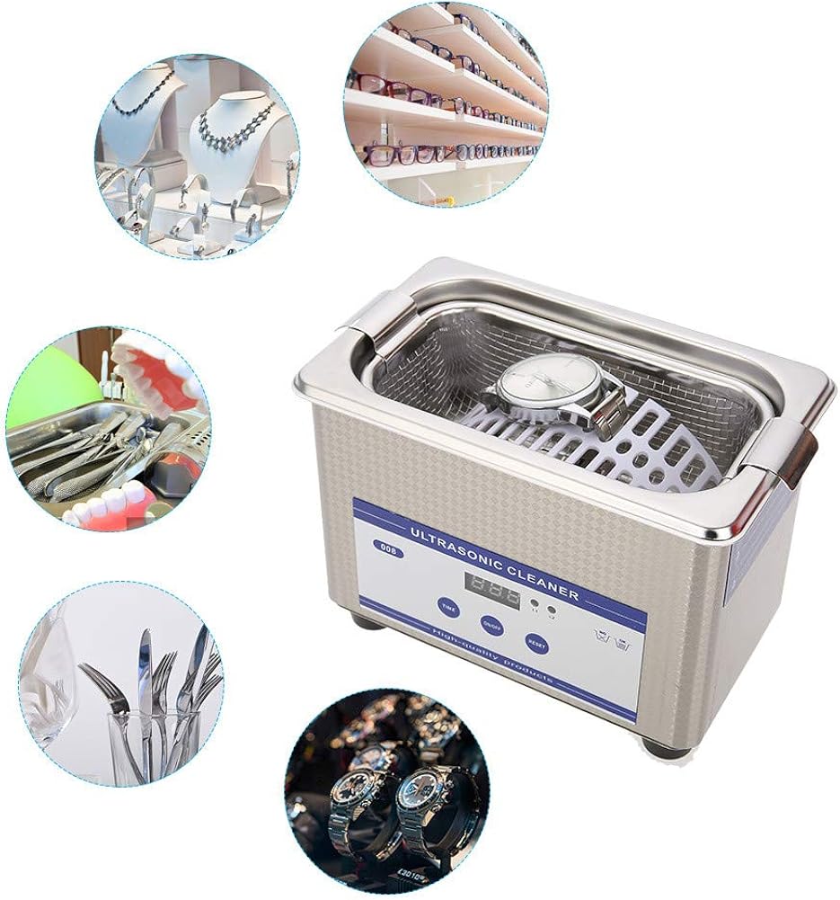 Jewellery Cleaning Machine, Watch Jewellery Glasses False Teeth Cleaner