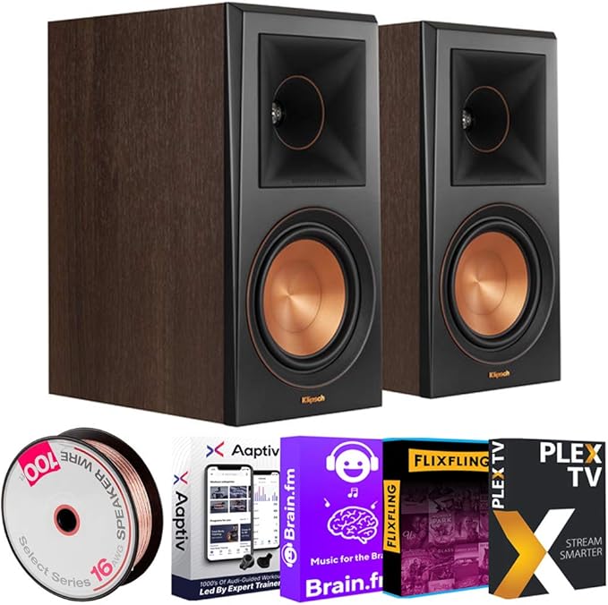Amazon.com: Klipsch 1065805 RP-600M Reference Premier 6.5-inch 2-Way Bookshelf Speaker, Pair 