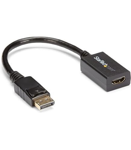 Tripp Lite DisplayPort 1.2 to HDMI Active Converter Adapter, HDCP/DPCP, 4Kx2K @24/30Hz, 6in (M/F) (P136-000-UHD-V2) black : Electronics