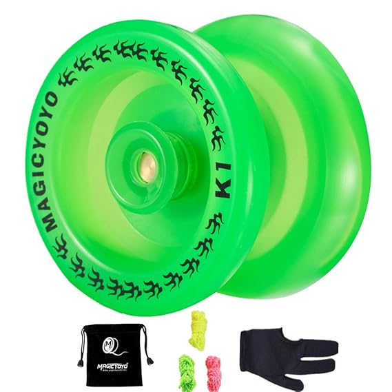 MAGICYOYO Responsive YoYo K1 Plus Glow Professional Yoyo with Yoyos
