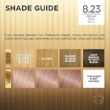 L'Oreal Paris Preference Hair Dye 8.23 Medium Rose Gold Permanent Color view 6