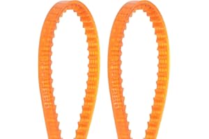 HARFINGTON 2pcs MB Series Standard Sewing Machine Belts MB350 Motor Triangle V-Belt with Single Tooth for Old Fashioned House
