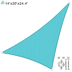 SunnyRoyal 14'x20'x24' Heavy Duty Sun Shade Sail