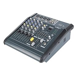 TC-Home Power Mixer Professional 4 Channel with USB