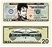 American Art Classics Pack of 5 - Limited Edition Prince $20.00 Novelty Twenty Dollar Collectible Bills - Best Gift Or Keepsake for Lovers of Prince