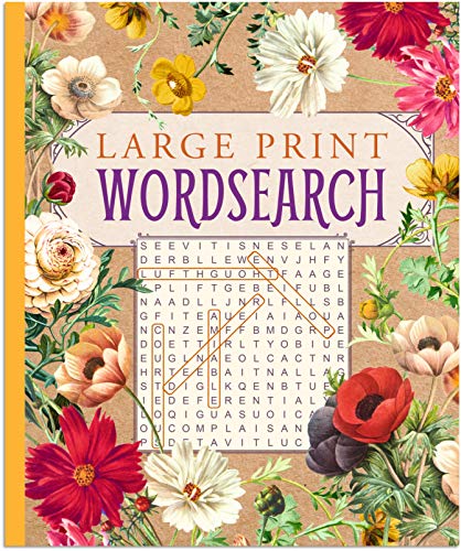 Large Print Wordsearch at Amazon