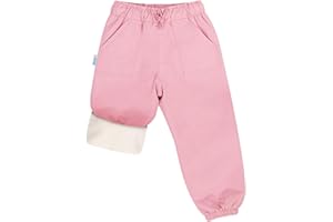 JAN & JUL Waterproof Fleece Lined Snow and Rain Pants for Toddlers and Kids