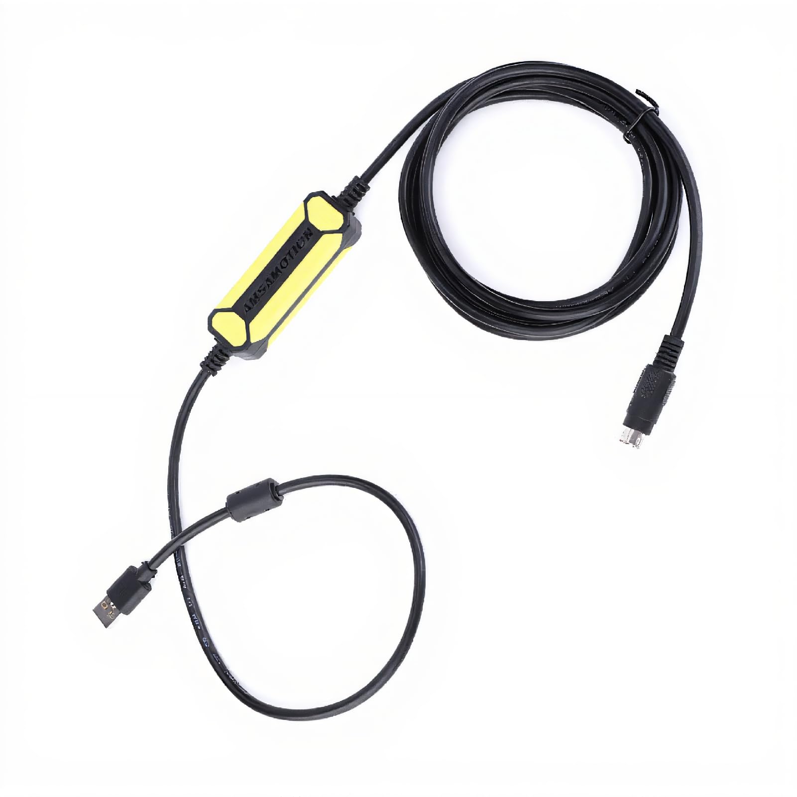 Cuifati USB-SC09-FX Programming Cable for FX1S/1N/2N/3U FX Series PLC, Waterproof Dustproof, 2.5 Metres, compatible with win7/XP/Vista