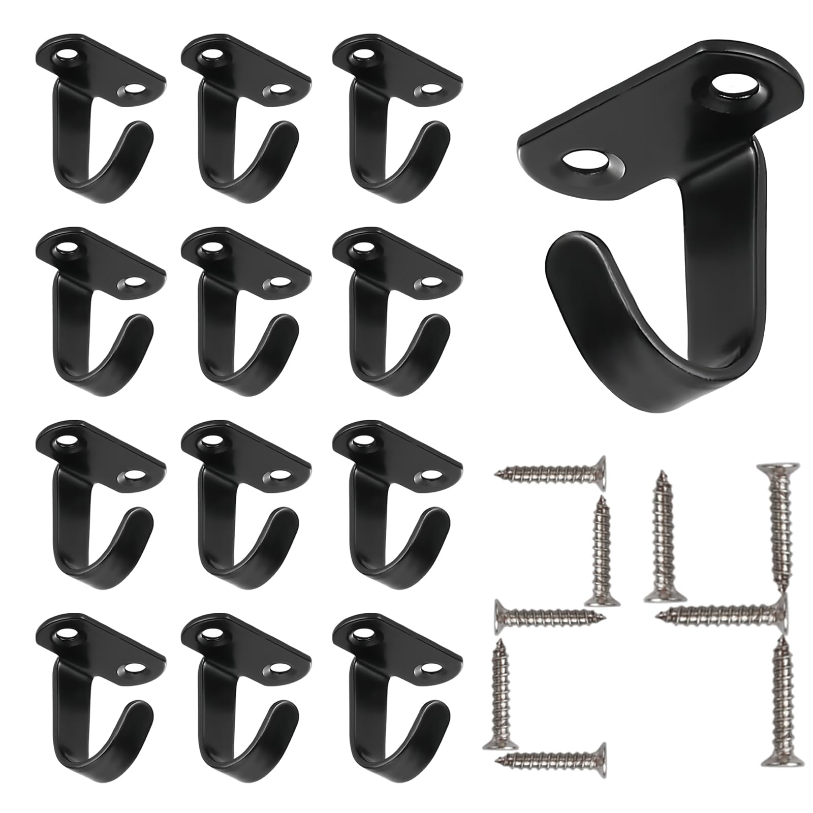 12 PCS Stainless Steel Ceiling Hooks