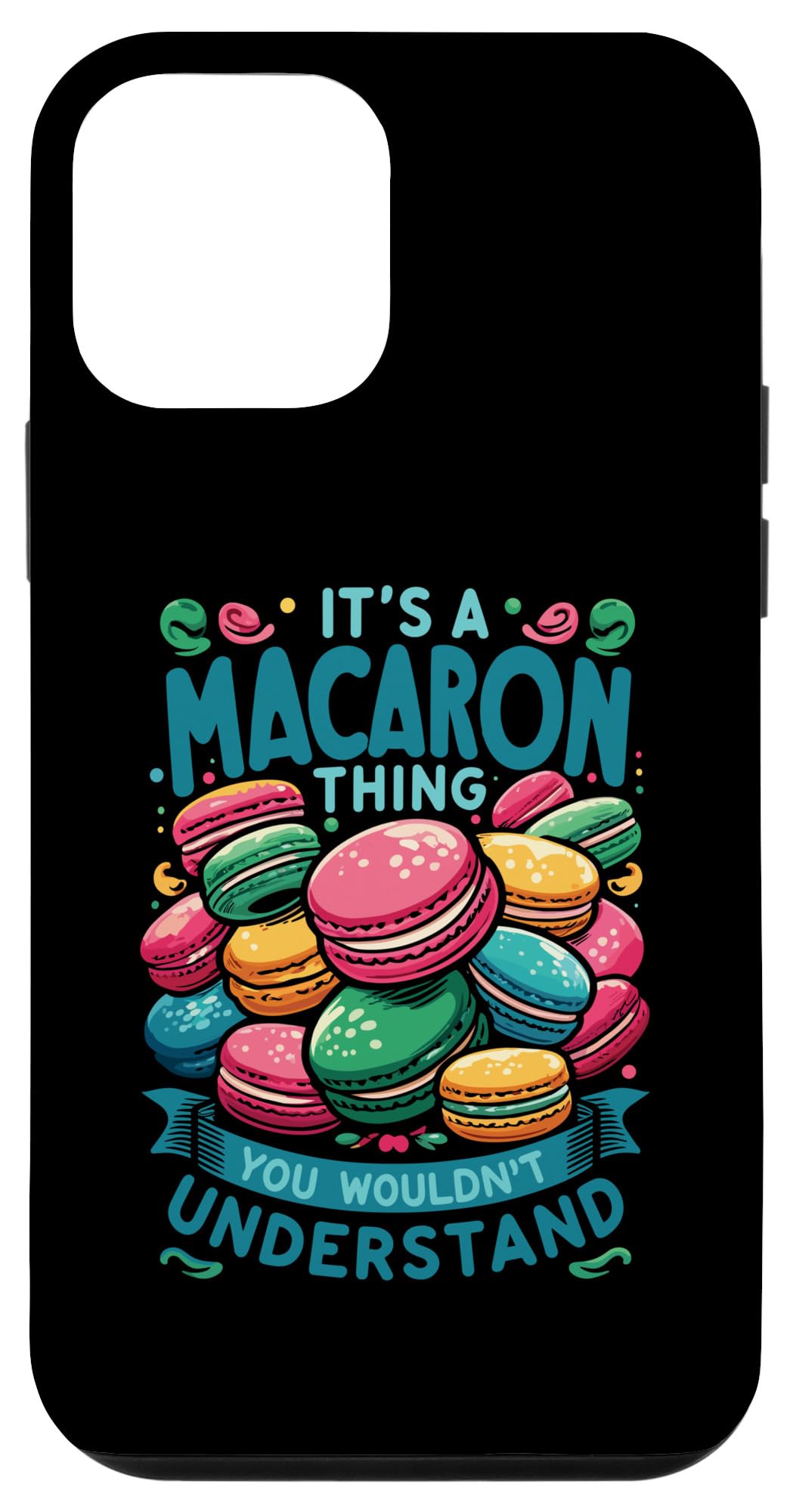 iPhone 12 mini French Macaroon | It's A Macaron Thing | Macaron Lover Case