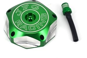 YSMOTO Dirt Bike Gas Cap Fuel Tank Cap for KLX110/L 2010-2024, KLX140/L 2008-2024, KX250 2005-2008/2019-2024, KX250F 2006-2019 And More Dirt Pit Bike, GREEN