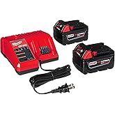 M18 18-Volt Lithium-Ion XC Starter Kit with Two 5.0Ah Batteries and Charger