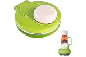 SIP LID Replacement Cap compatible with Ninja BlendBOSS Portable Blenders, Green, Leakproof Flip Cap with Easy Sipping Spout 