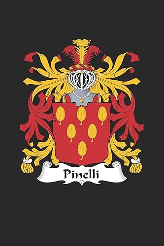 Download Pinelli: Pinelli Coat of Arms and Family Crest Notebook Journal (6 x 9 - 100 pages) PDF