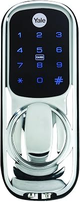 Yale Keyless Connected No Module Chrome - No Lockcase