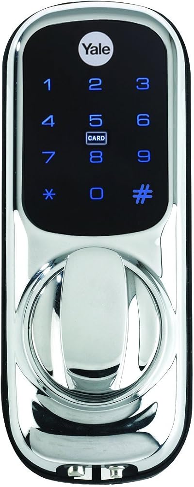 Yale Keyless Connected No Module Chrome - No Lockcase