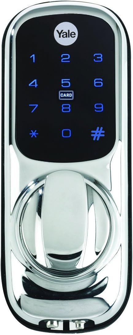 Yale Keyless Connected No Module Chrome - No Lockcase