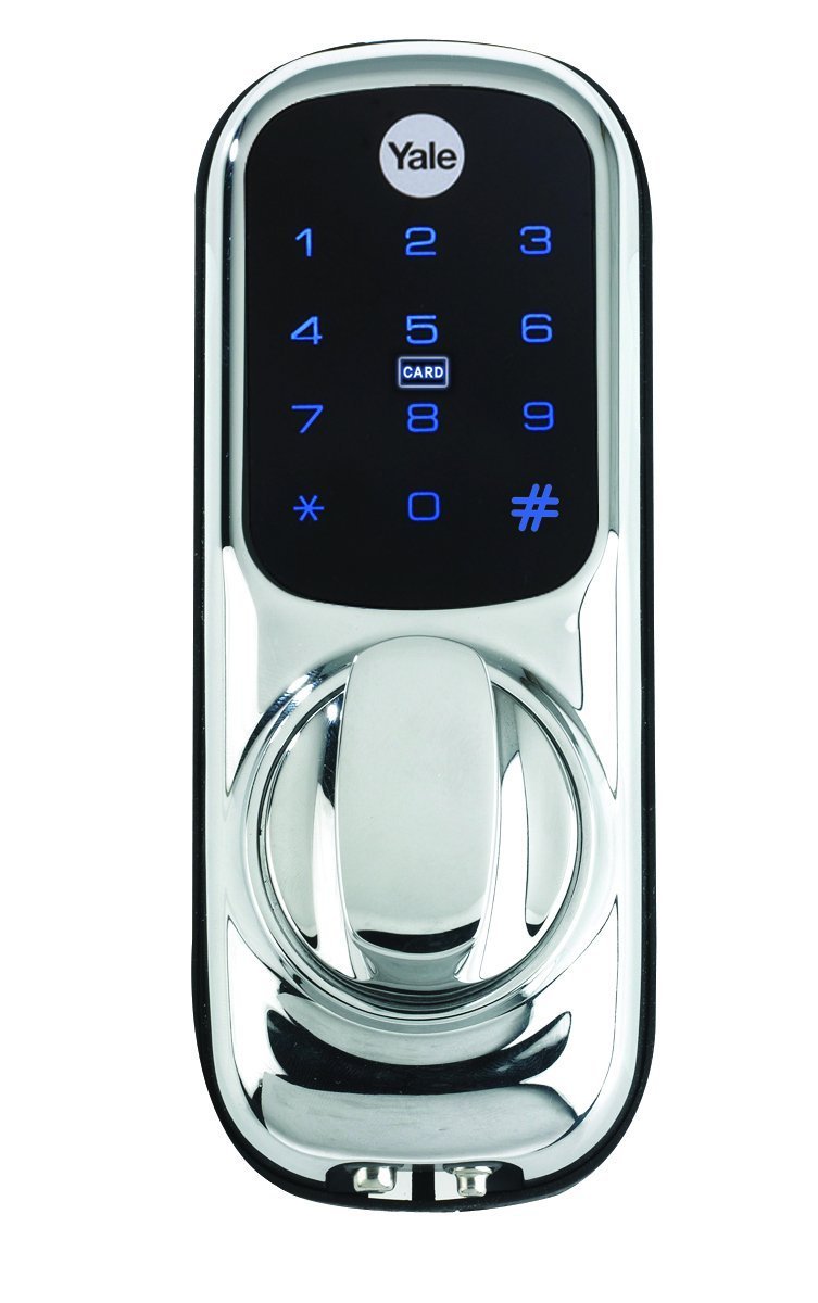 Yale Keyless Connected No Module Chrome - No Lockcase — image 1