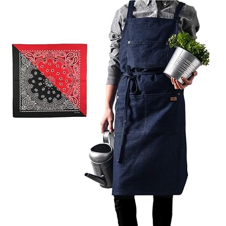 Amazon Kimassy ナチュラルな雰囲気の親子コーデできちゃうエプロン